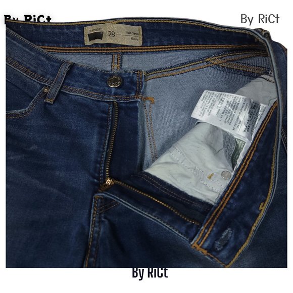 Levi's Revel Skinny Bold Curve Women's Jean's Size 28x30 Stretch Denim Mid Rise - Picture 7 of 10